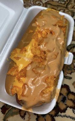 Nacho hot dog (phenomenal)