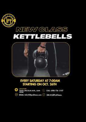 Try Our New Kettlebell Class - Build Strength and Power!