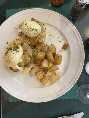 Crab cake bennies