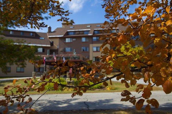 Black Bear Lodge in foliage season