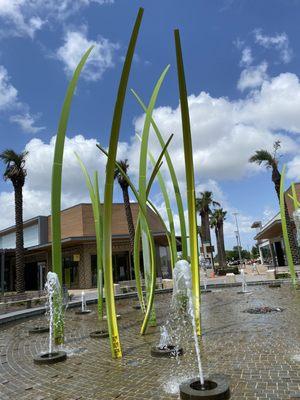 Fountain view