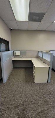 Teknion 6x6x53 Cubicles frosted