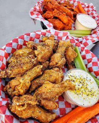 Our Famous Lemon Pepper wings!