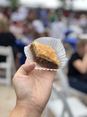 Baked baklava..so sweet but yummy