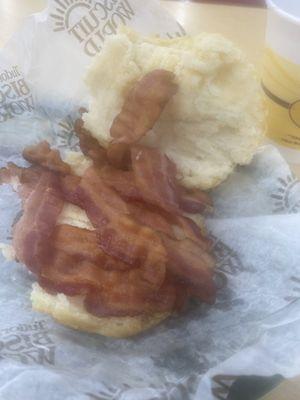 Bacon biscuit