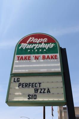 Papa Murphy's Sign, Susanville, California