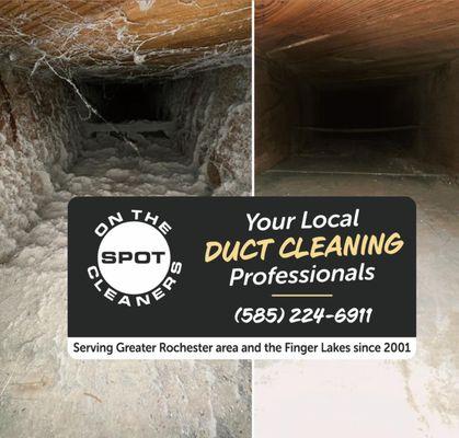 Before and After ductwork photos!