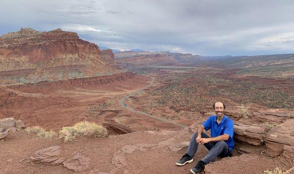 So grateful to be here. Chimney Rock Trail was such a pleasant surprise. I didn't expect views like this!!