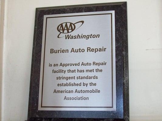 AAA Approved for your protection