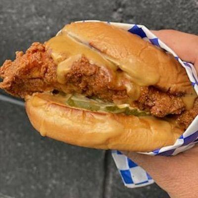 Our new chicken sandwich is AMAZING