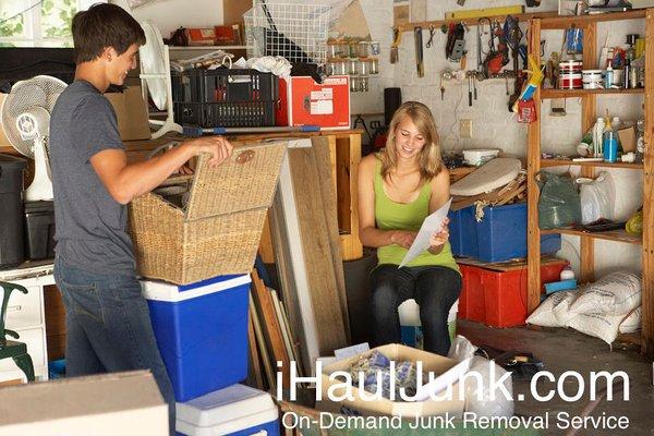 We love helping homeowners clean out garages at iHaulJunk,! We are garage cleanout experts and we love what we do :-)