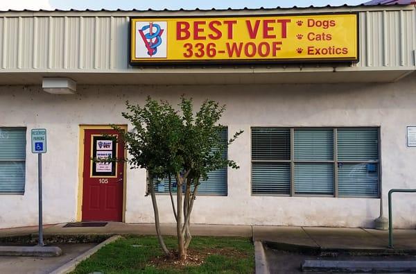 Best Vet. Give us a call or come on by!