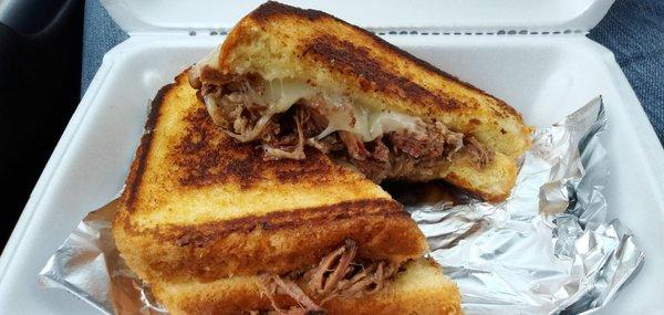 Brisket Grilled Cheese