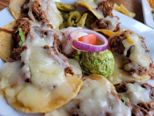 Brisket nachos full