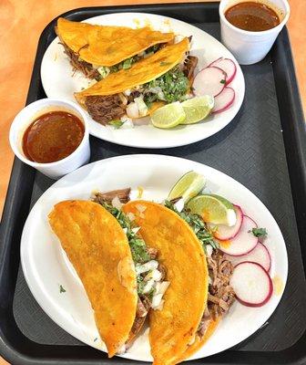 Birria tacos