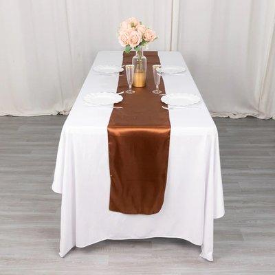 Premium linens for rent including table cloths (variety of sizes), Napkins, Table Runners, Table Squares.