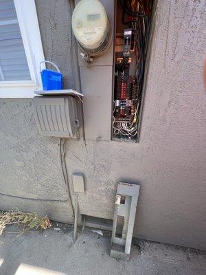 200 Amp Residential service change.