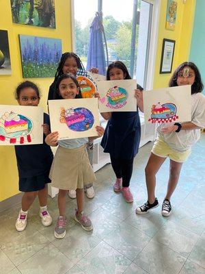 Drawing & Painting classes for kids, Saturdays 10am or weekdays after school