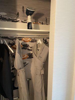 Closet with robes