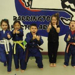 4 to 6 year olds having FUN after their class.