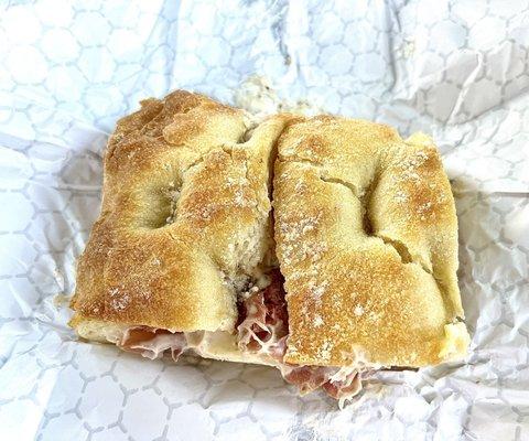 Prosciutto and Provolone Sandwich