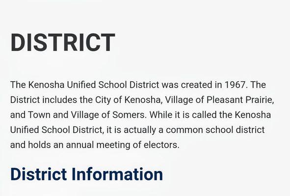 Kenosha Unified School District