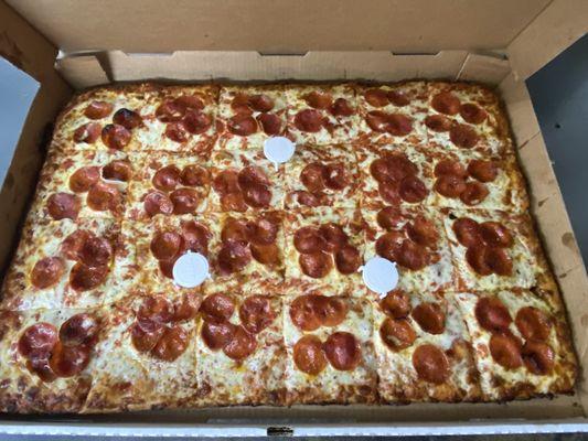 24 Piece Pepperoni Party Pizza