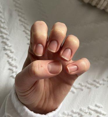 The $20 "manicure"