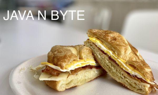 Soft and flaky: Croissant Breakfast Sandwich