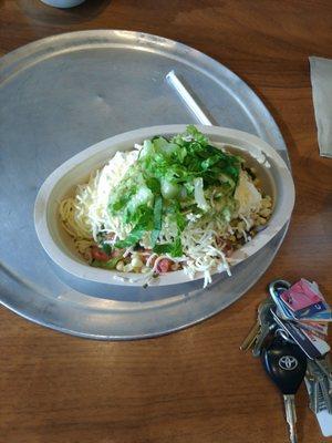 Barbacoa bowl