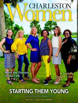 Our very own Melissa Kiddy on the debut cover of Charleston Women