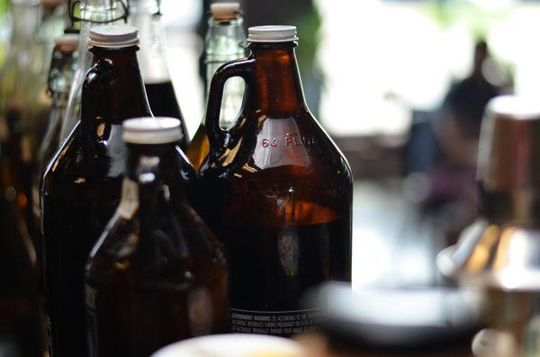 Growlers available for Takeout