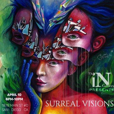 Surreal Visions - Art Exhibition April 10, 2021 | 6-10PM