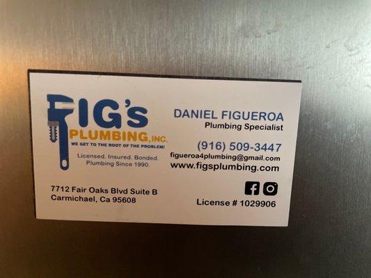 Figs Plumbing