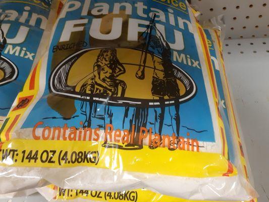 Fufu plantain