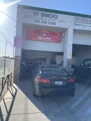 Smog check was quick easy and fast and reliable and affordable.