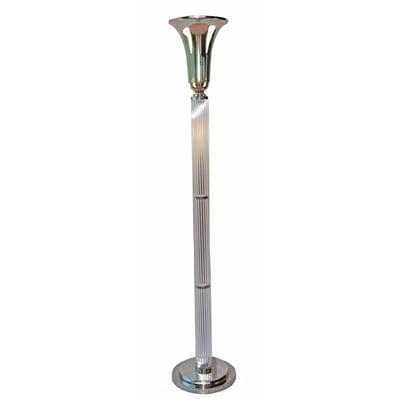 Art Deco Glass Rod Torchiere