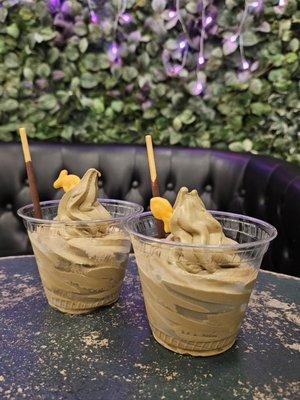 Hojicha soft serve