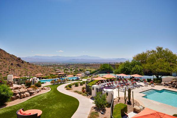 Views from the CIELO patio deck