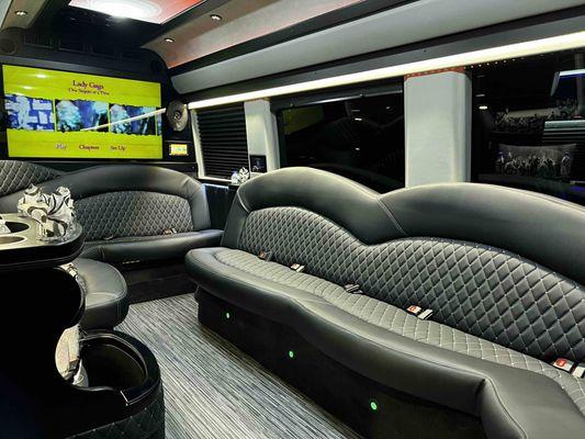 New Mercedes Sprinter Limo Interior 5