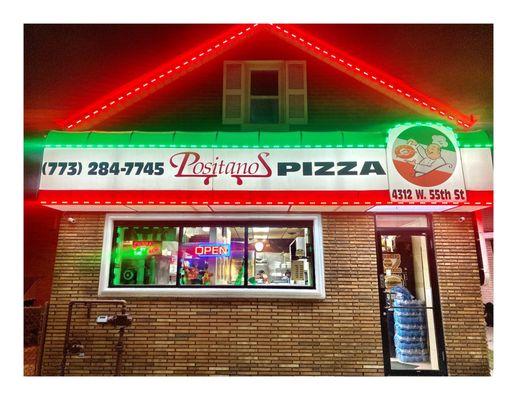 Positiavnos Pizza 4312 W 55th St.Chicago, IL