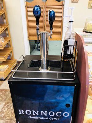 Cold Brew and Nitro Coffee On Tap