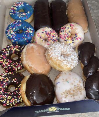 Dozen (a dozen here means 14 donuts)