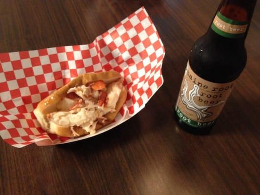 Lobsta Roll and Root Beer!