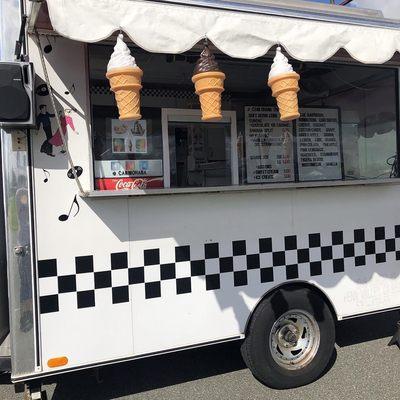 Ice cream trailer