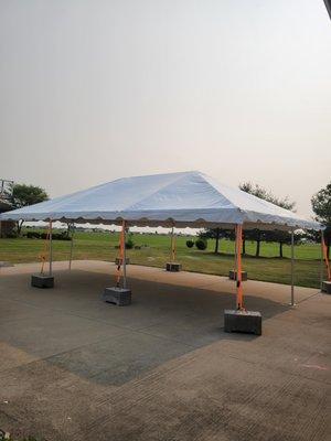 20x30 frame tent