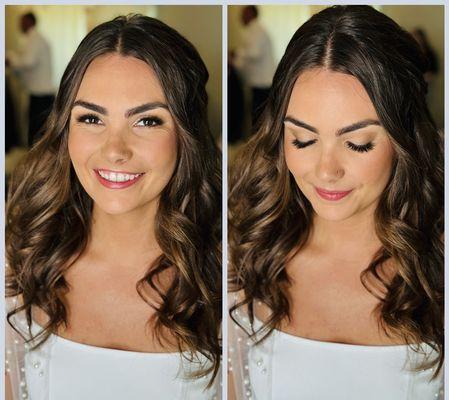 Soft bridal glam, valley center, Ca