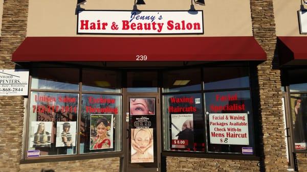 Hair: Keratin treatment, Hair cuts, color & style
Waxing: Brazilian, Full body, 
Threading: Eyebrow. face
Facials
Henna