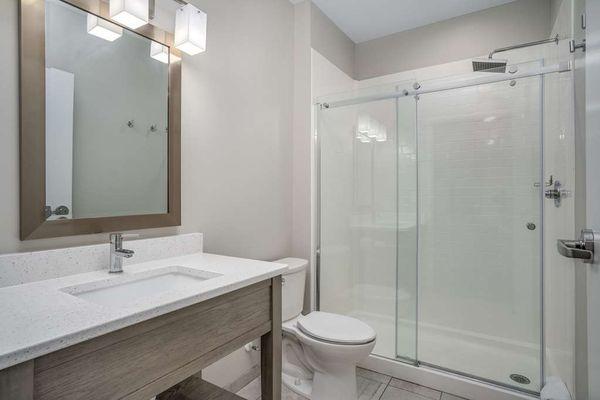 Guest Bathroom with Rainfall Shower