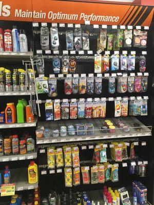 Quite the selection of nice smelling car freshners!